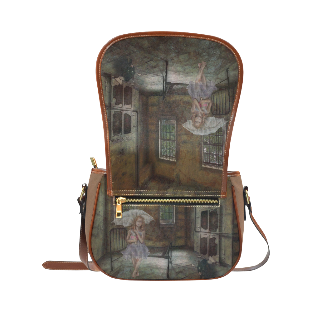 Room 13 - The Girl Saddle Bag/Small (Model 1649) Full Customization