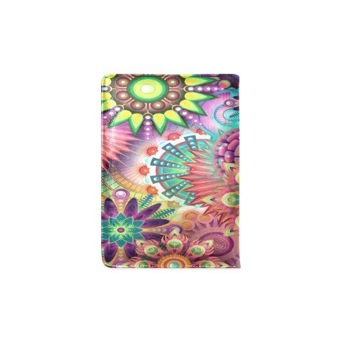 Flowering Fractal Neon Whimsy Custom NoteBook A5