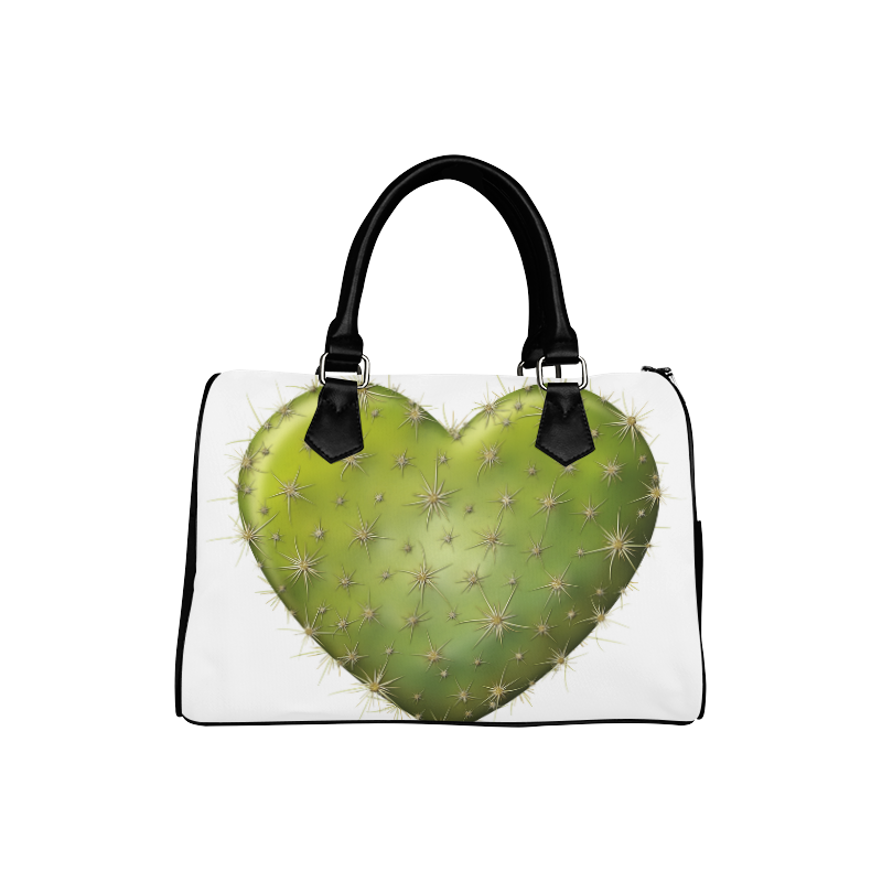 Cactus Heart Boston Handbag (Model 1621)