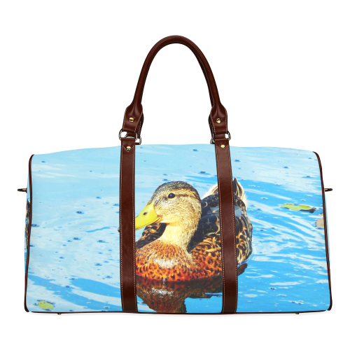 Duck Reflected Waterproof Travel Bag/Large (Model 1639)