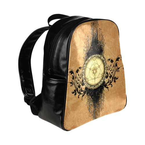 Mystical amulet Multi-Pockets Backpack (Model 1636)