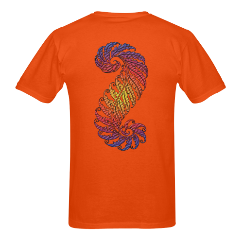 Fern Centipede Sunny Men's T- shirt (Model T06)