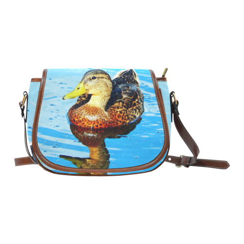 Duck Reflected Saddle Bag/Small (Model 1649) Full Customization