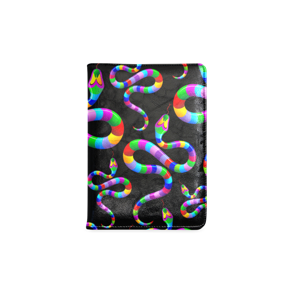 Snake Psychedelic Rainbow Colors Custom NoteBook A5