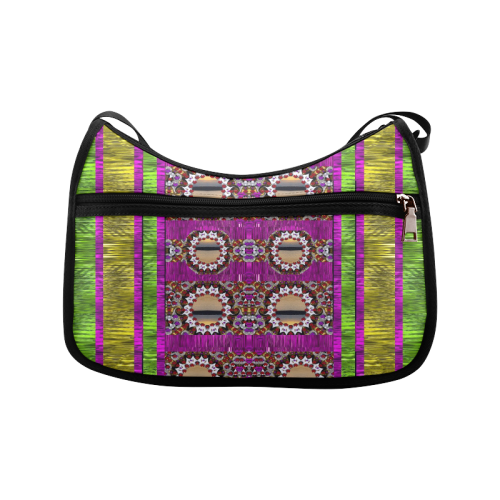 Rainbow love for the nature and sunset Crossbody Bags (Model 1616)