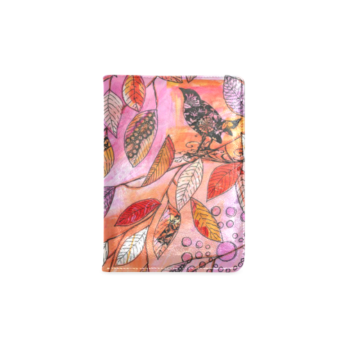 a very pink branch half Custom NoteBook A5