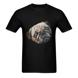 pug love Sunny Men's T- shirt (Model T06)