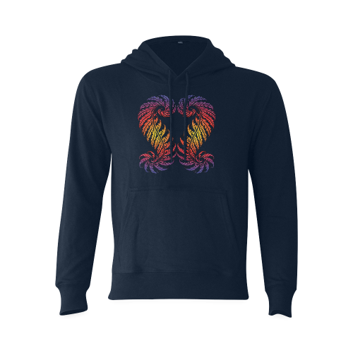 Fern Centipede Oceanus Hoodie Sweatshirt (Model H03)