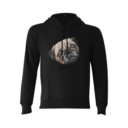 pug love Oceanus Hoodie Sweatshirt (Model H03)