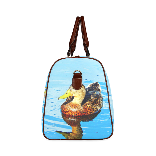 Duck Reflected Waterproof Travel Bag/Large (Model 1639)