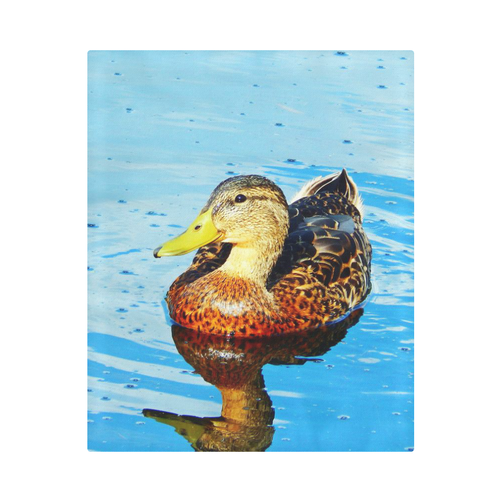 Duck Reflected Duvet Cover 86"x70" ( All-over-print)