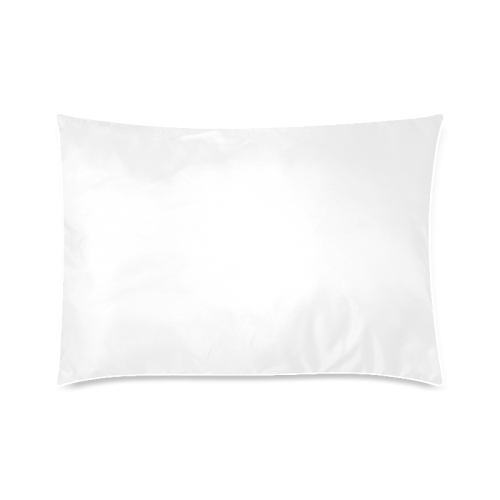 black and white diamond pattern Custom Zippered Pillow Case 20"x30" (one side)