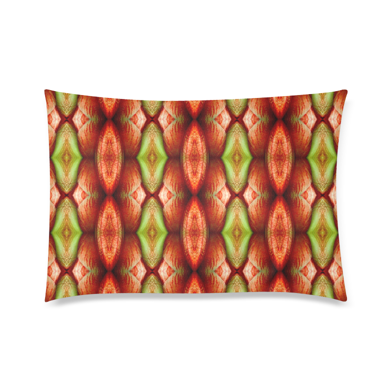 Melons Pattern Abstract Custom Zippered Pillow Case 20"x30" (one side)