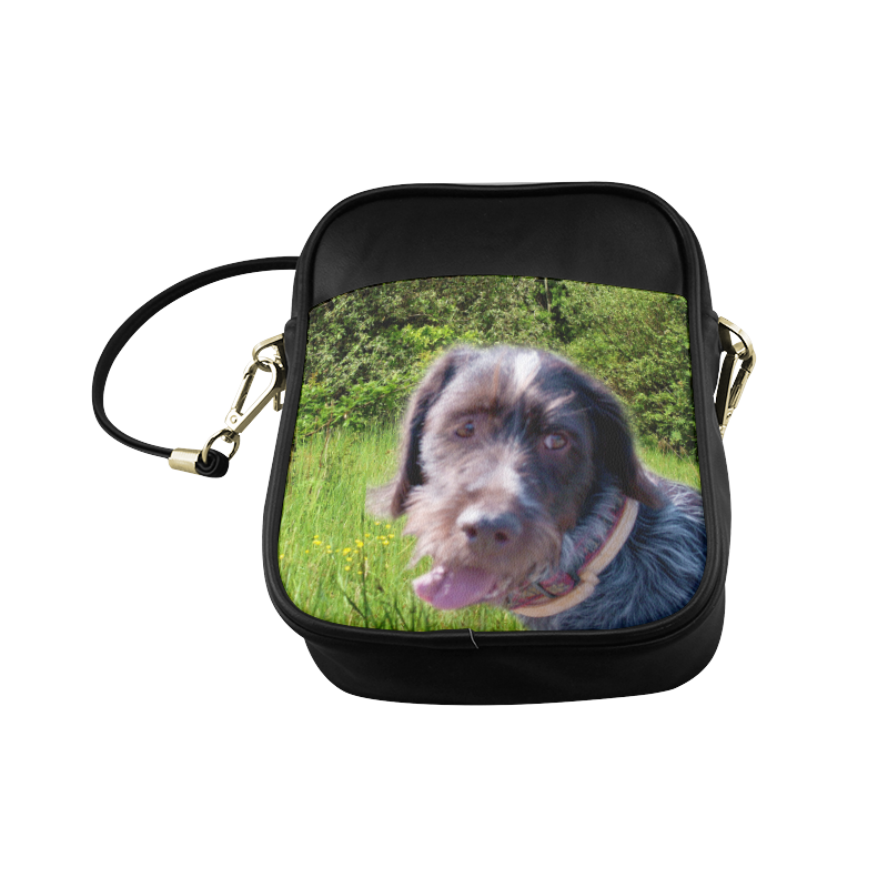 Dog Wirehaired Pointing Griffon Sling Bag (Model 1627)