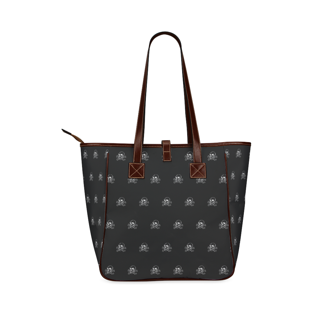 Skull 816 (Halloween) pattern Classic Tote Bag (Model 1644)