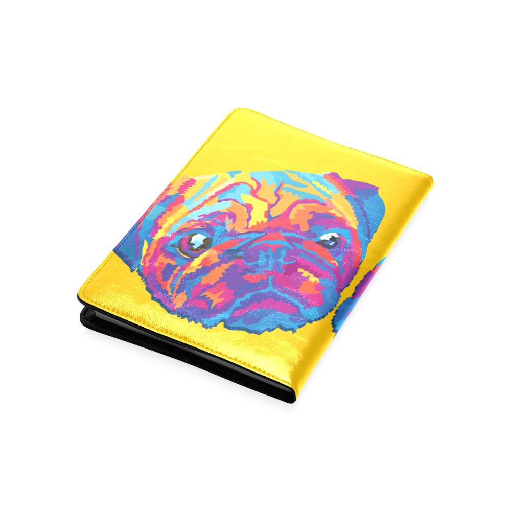 pop art pug Custom NoteBook A5