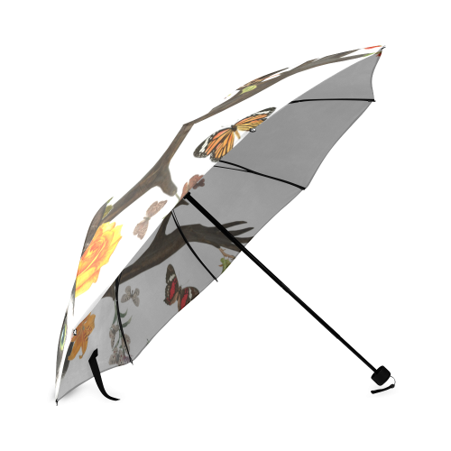 cats horns Foldable Umbrella (Model U01)