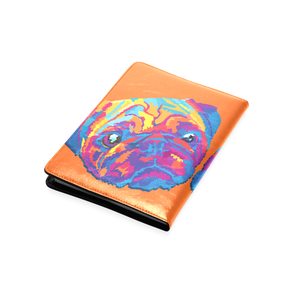 pop art pug Custom NoteBook A5