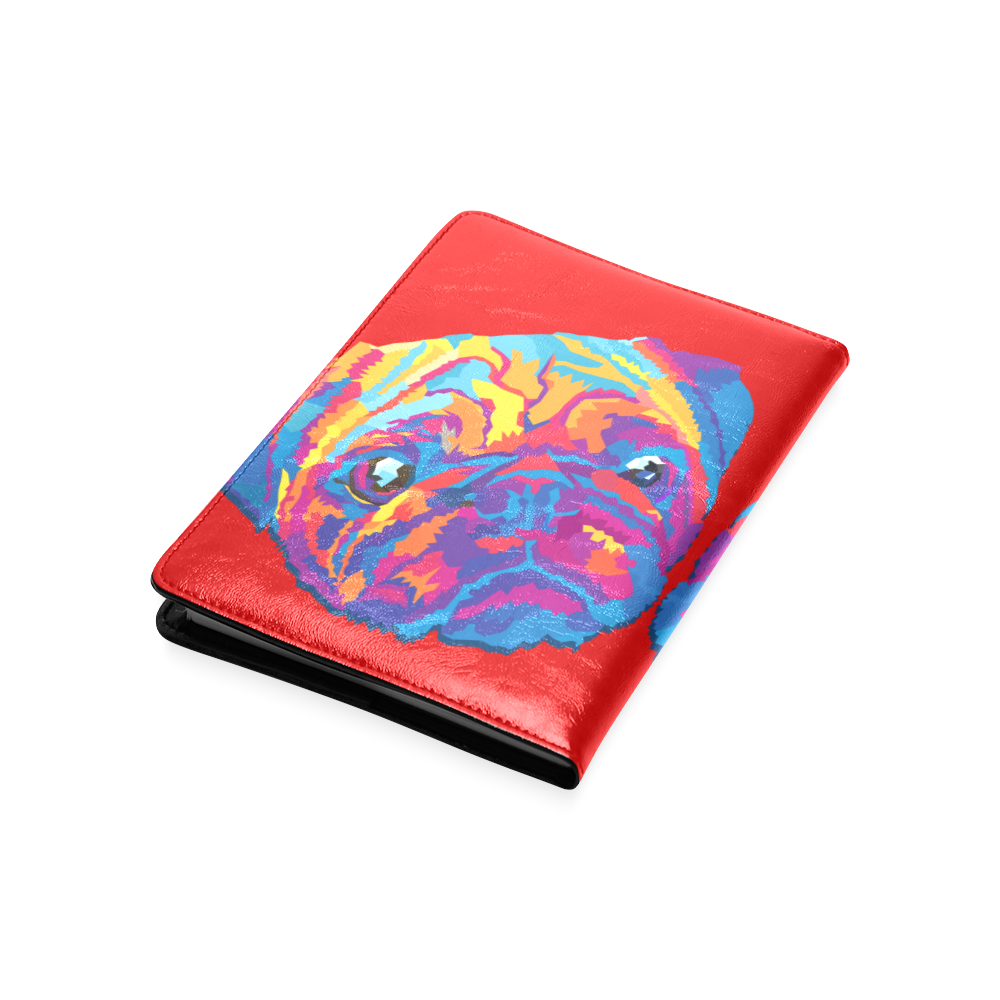 pop art pug Custom NoteBook A5