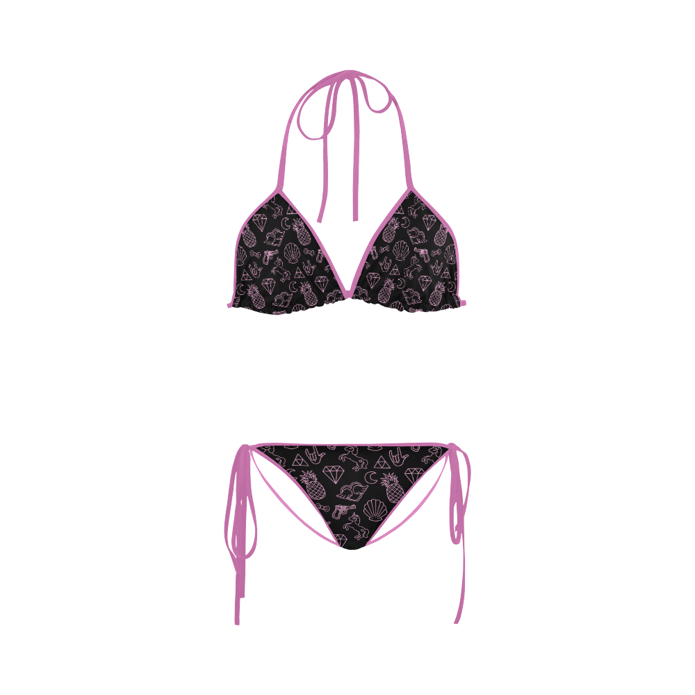 Gothic Bikini Custom Bikini Swimsuit