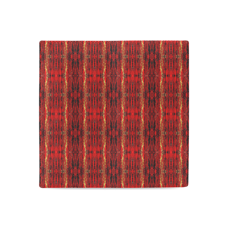 Red Gold, Old Oriental Pattern Women's Leather Wallet (Model 1611)