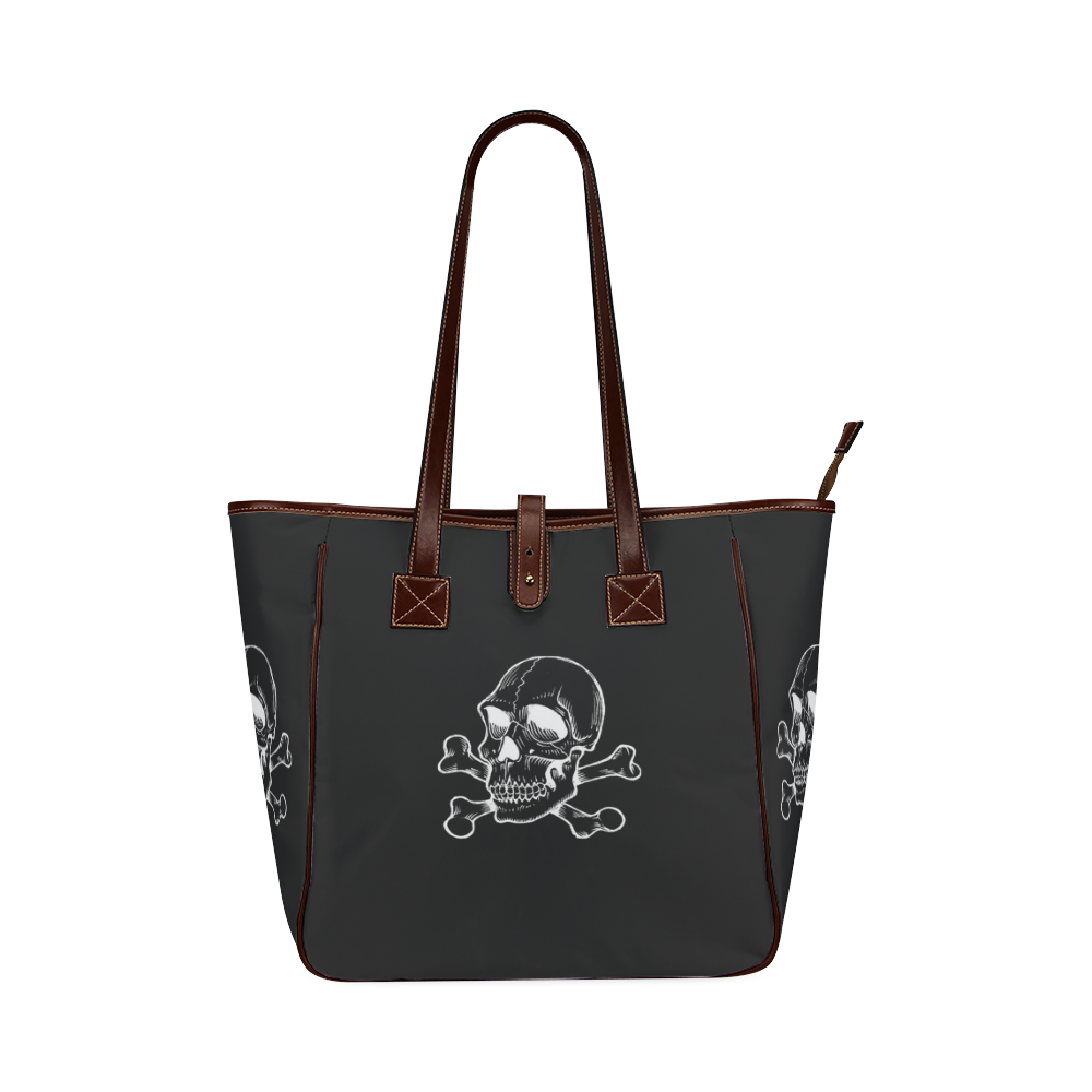 Skull 816 (Halloween) Classic Tote Bag (Model 1644)