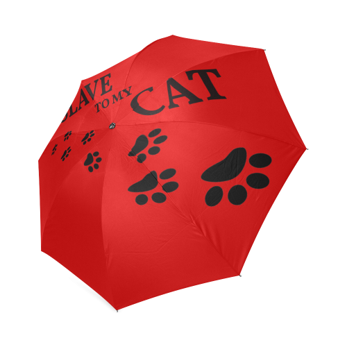 Slave To My Cat Foldable Umbrella (Model U01)