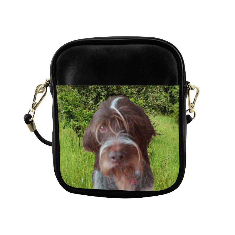Dog Wirehaired Pointing Griffon Sling Bag (Model 1627)