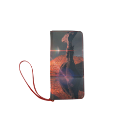 The temple of light Women's Clutch Wallet (Model 1637)