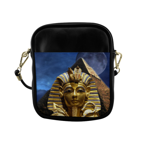 King Tut and Pyramid Sling Bag (Model 1627)