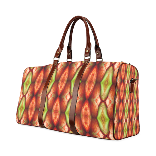 Melons Pattern Abstract Waterproof Travel Bag/Small (Model 1639)