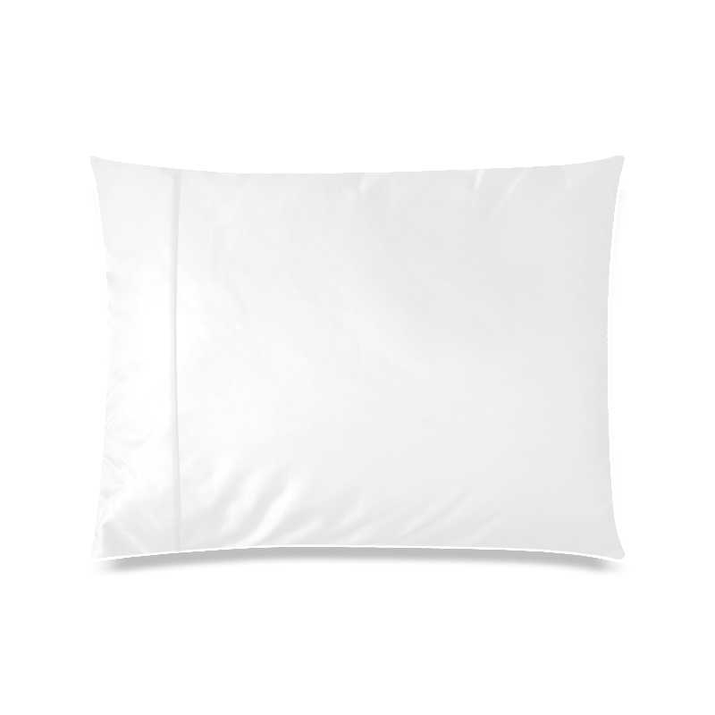 black and white diamond pattern Custom Picture Pillow Case 20"x26" (one side)
