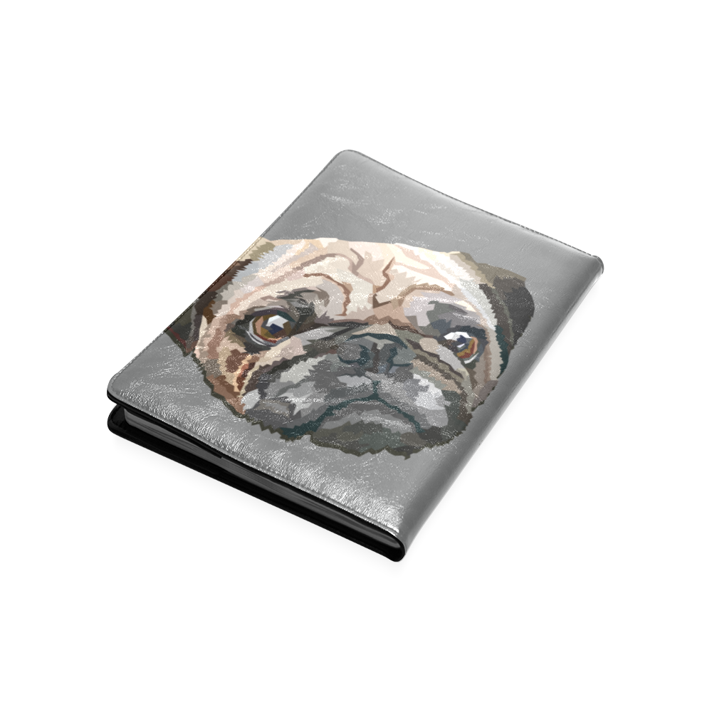 pug love Custom NoteBook B5