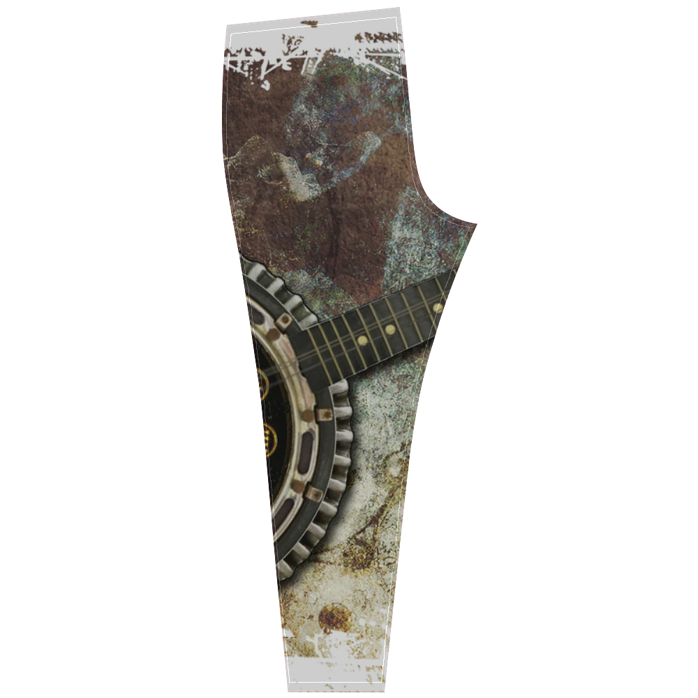 Steampunk Banjo Cassandra Women's Leggings (Model L01) | ID: D579536