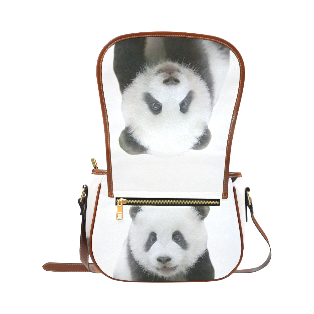 Panda Bear Saddle Bag/Large (Model 1649)