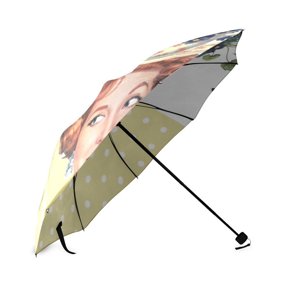 Tea time Foldable Umbrella (Model U01)