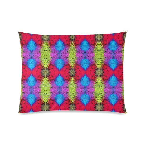 Colorful Painting Goa Pattern Custom Picture Pillow Case 20"x26" (one side)