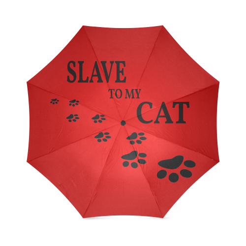 Slave To My Cat Foldable Umbrella (Model U01)