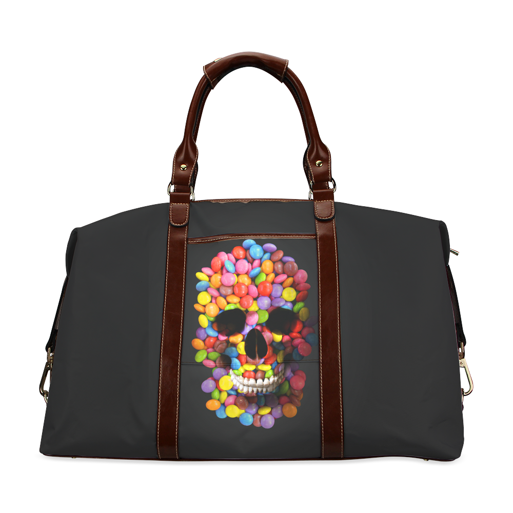 Halloween Candy Sugar Skull Classic Travel Bag (Model 1643)