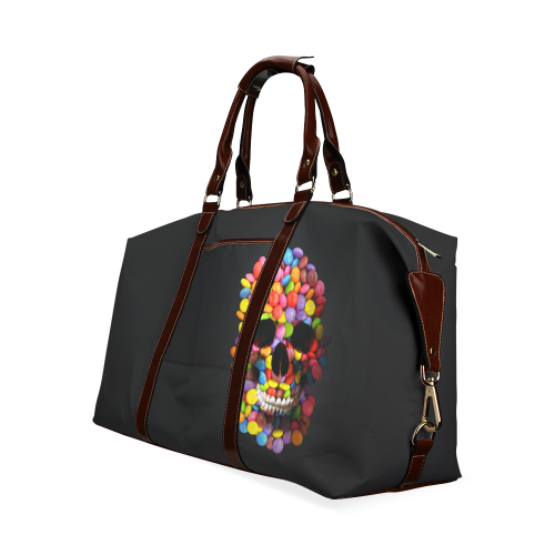 Halloween Candy Sugar Skull Classic Travel Bag (Model 1643)
