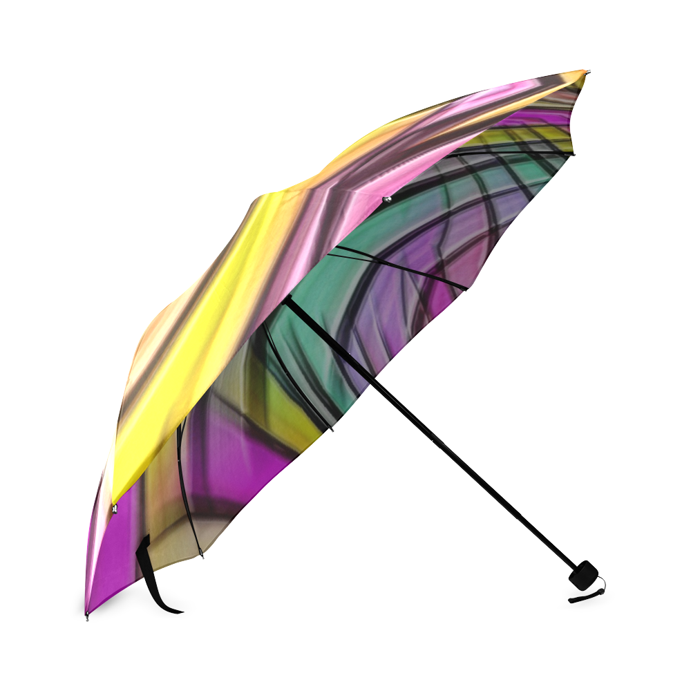 Pattern Linie by Artdream Foldable Umbrella (Model U01)