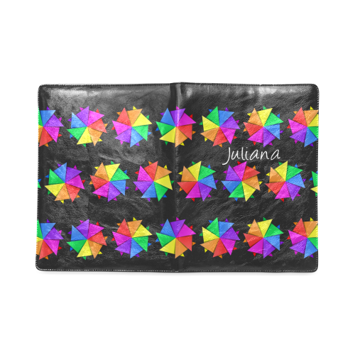 rainbow pinwheel Custom NoteBook B5