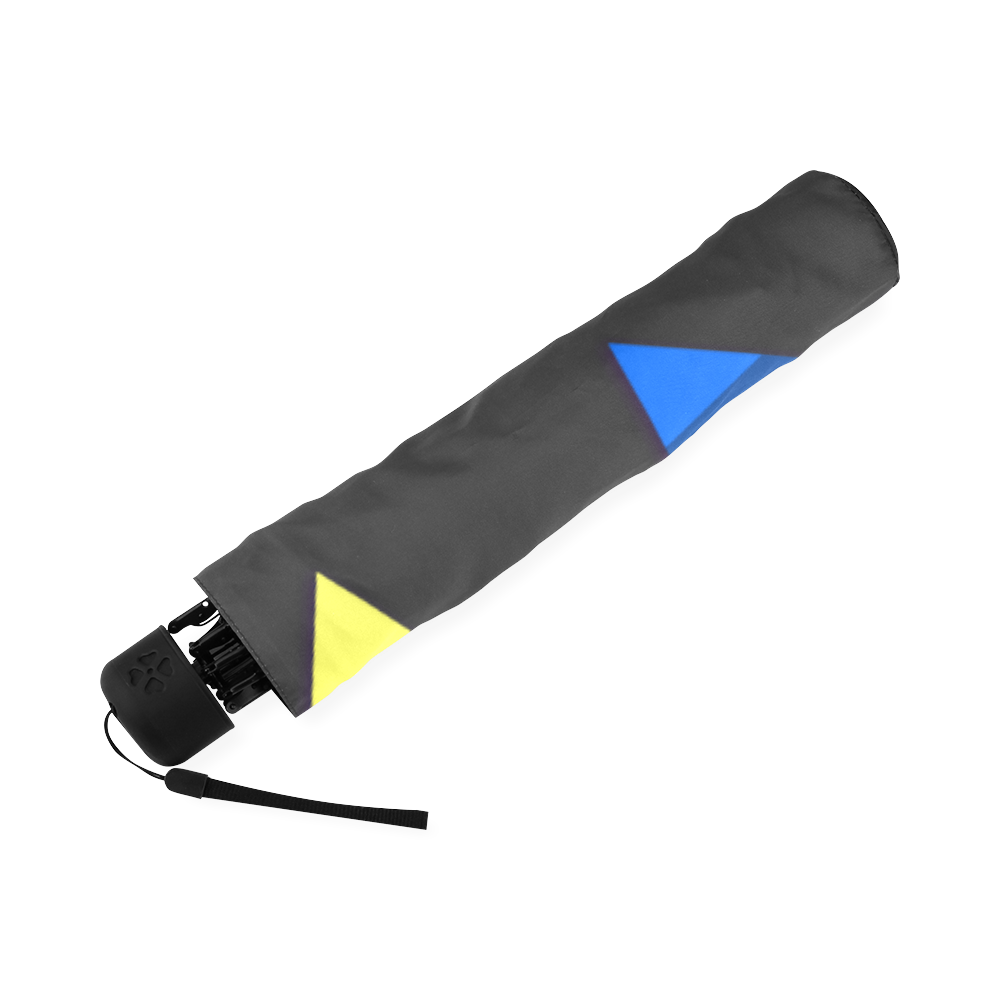 rainbow pinwheel Foldable Umbrella (Model U01)