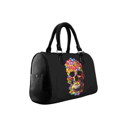 Halloween Candy Sugar Skull Boston Handbag (Model 1621)