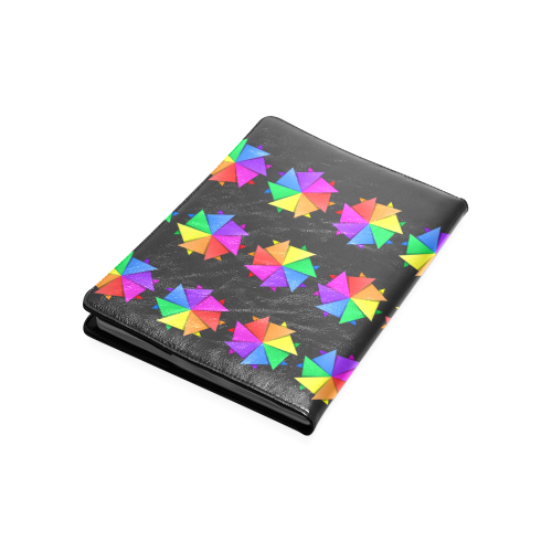rainbow pinwheel Custom NoteBook B5