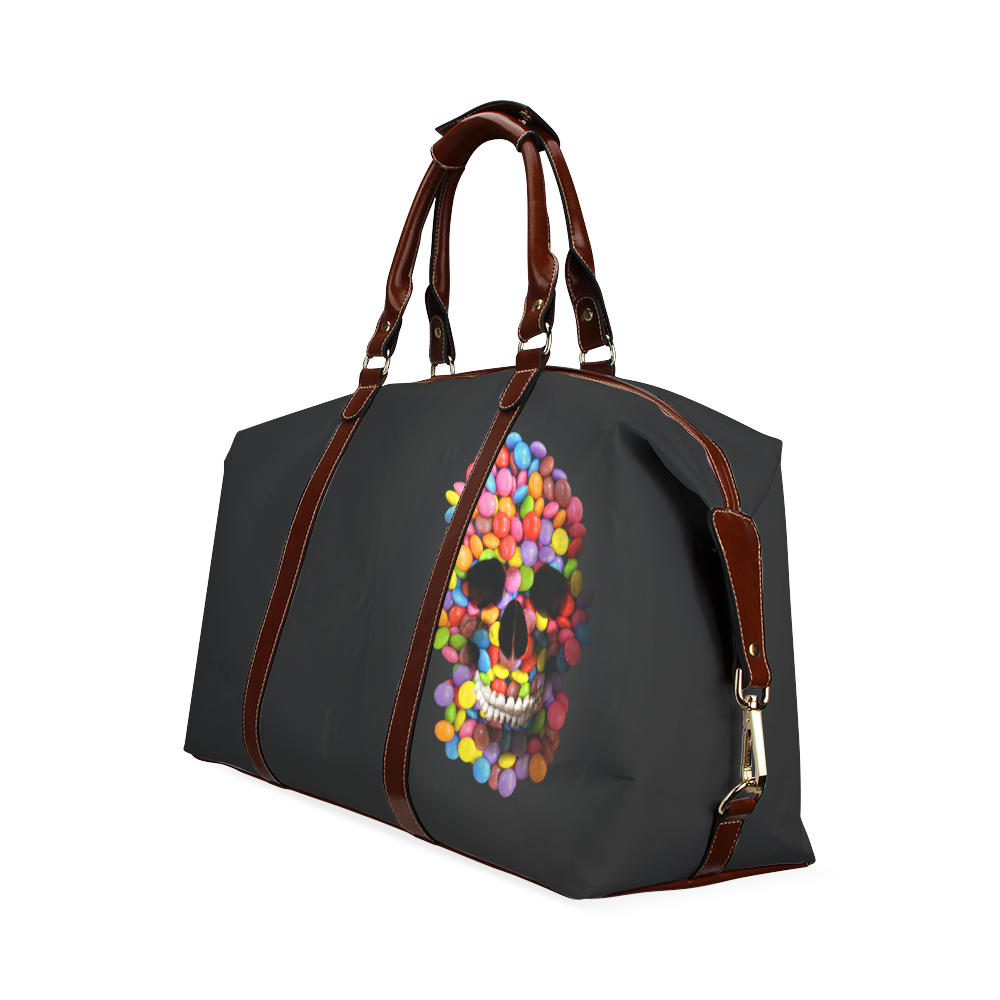 Halloween Candy Sugar Skull Classic Travel Bag (Model 1643)