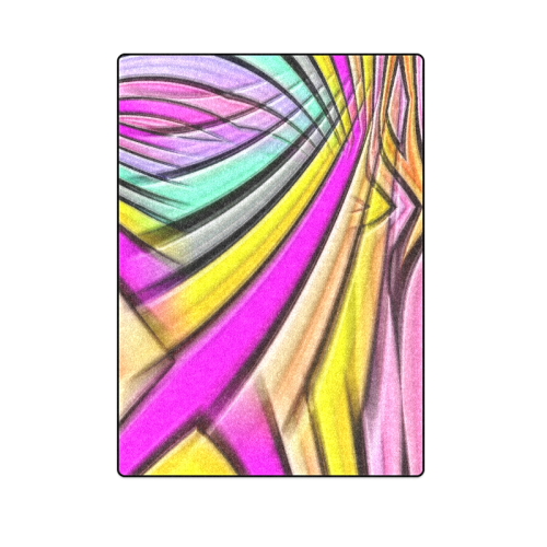 Pattern Linie by Artdream Blanket 58"x80"