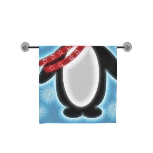 Christmas Penguin Bath Towel 30"x56"