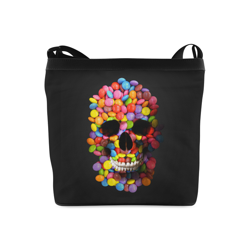 Halloween Candy Sugar Skulll Crossbody Bags (Model 1613)