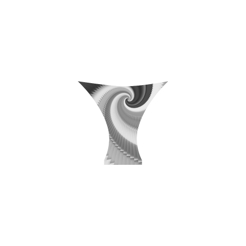 Black and White Dragon Scales Spiral Custom Bikini Swimsuit